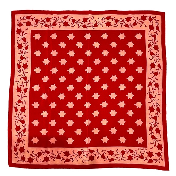 Chanel Silk Scarf - Picture 1 of 2